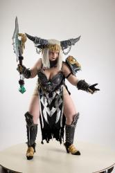 Cori Sindragosa Fighting Pose With Axe 